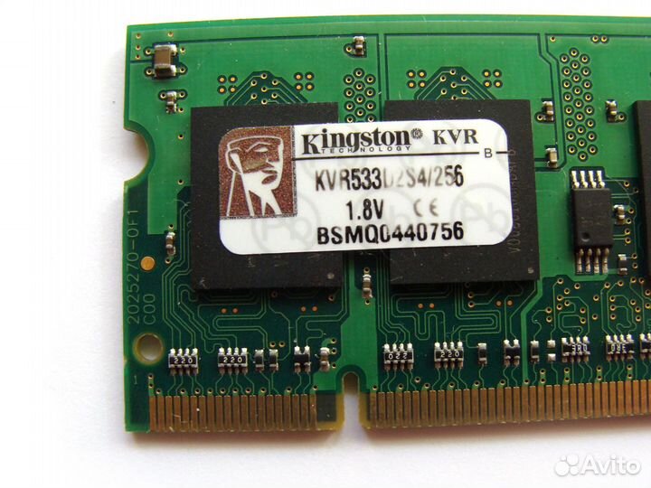 Оперативная память Kingston KVR533D2S4/256
