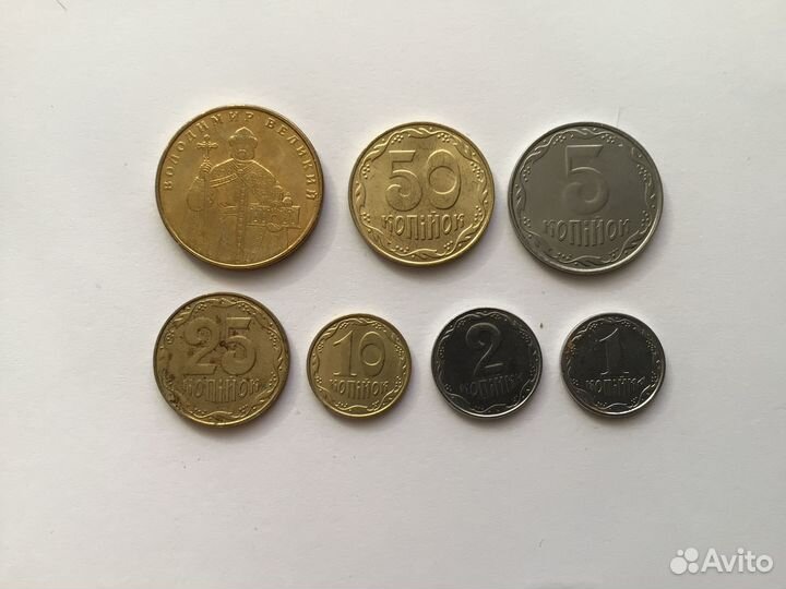 Монеты Украины и зарубежья