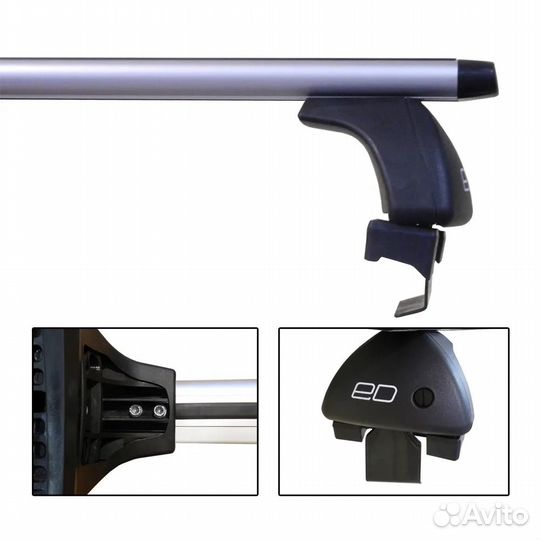 Багажник на крышу Hyundai Sonata, Евродеталь