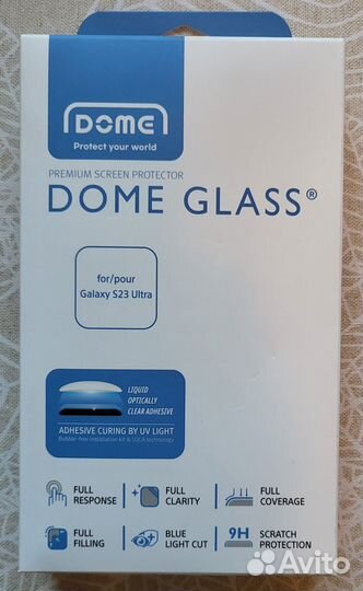 Защитное стекло Whitestone для Samsung S23 Ultra