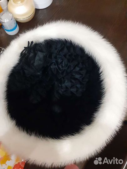 Шапка норковая женская