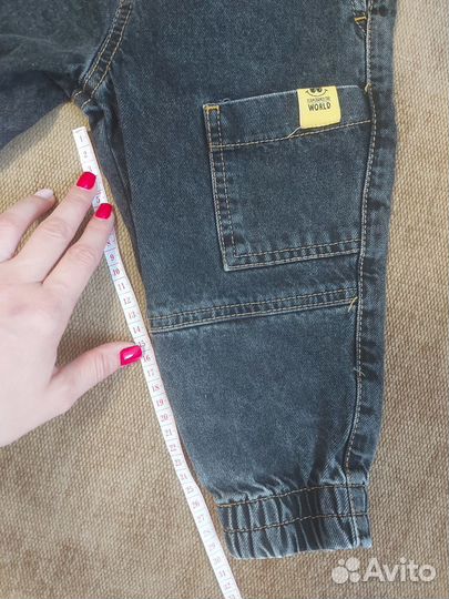 Джинсы на мальчика 92