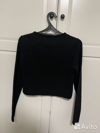 Кроп кардиган mango