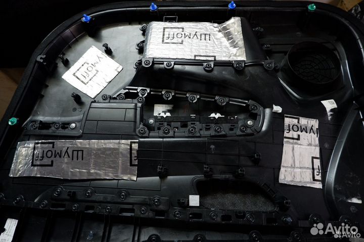 Kia Rio Шумоизоляция дверей от Шумoff