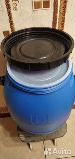 Бочка пластиковая, Бак, тара, ёмкость-40литров