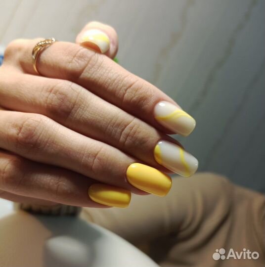 Маникюр с покрытием