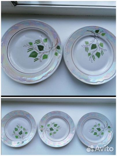 Тарелки СССР, утятница, сахарницы,супница, блюдо