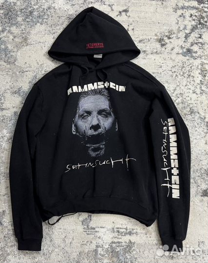 Худи vetements rammstein