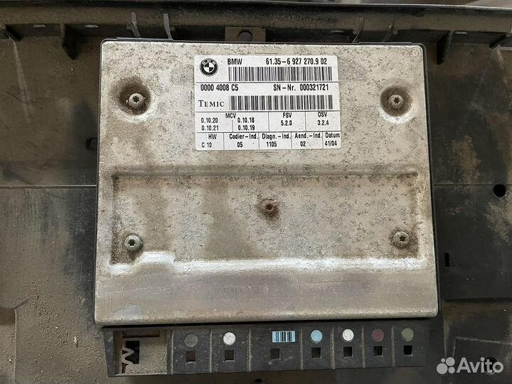 Блок сидений bmw e60