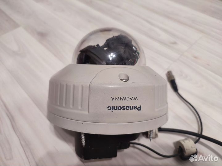 Камера видеонаблюдения купольная антивадальная