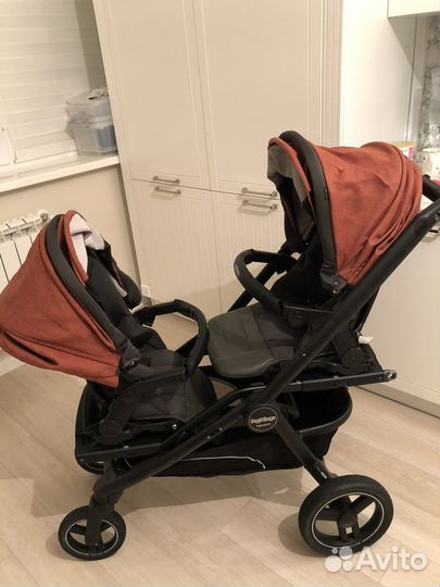 Коляска для двойни Peg Perego Team с двумя