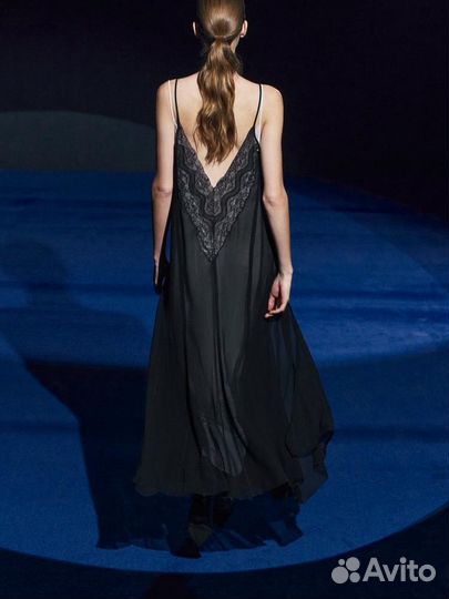 Кружевное платье zara zw