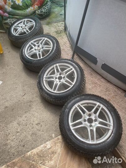 Литые диски r15 4 100 на зимней резине