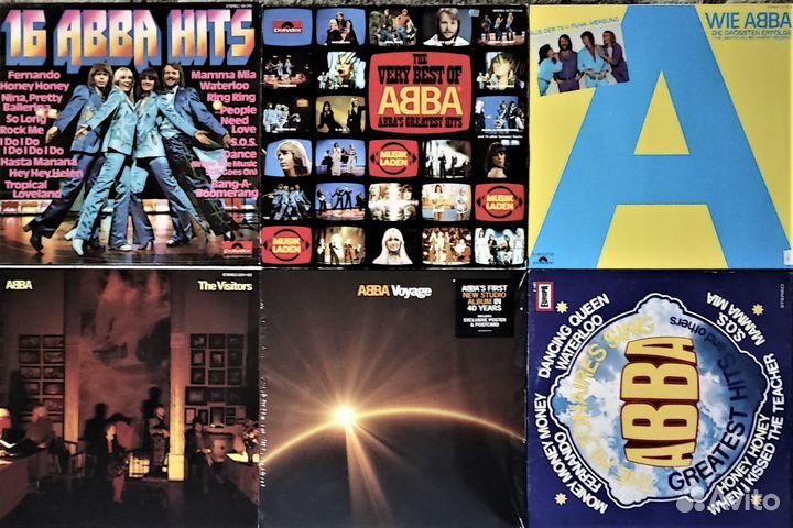 Виниловые пластинки Abba