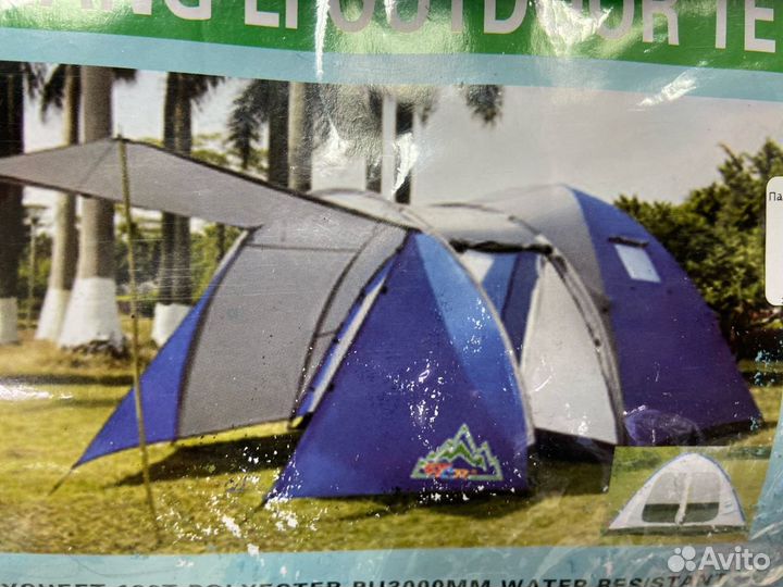 Палатка 4 местная с тамбуром
