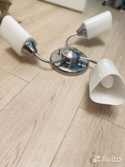 Люстра потолочная светодиодная бу