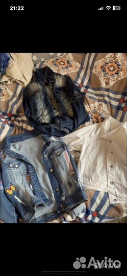 Вещи пакетом на девочку 140 146