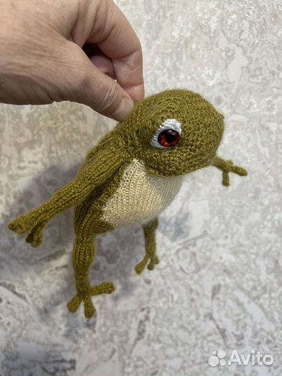 Жаба Королевская.Вязаная игрушка