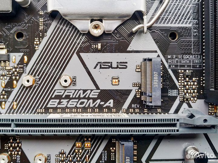 Материнская плата asus prime B360M-A s1151 v2