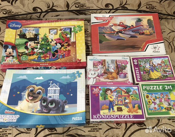 Пазлы детские