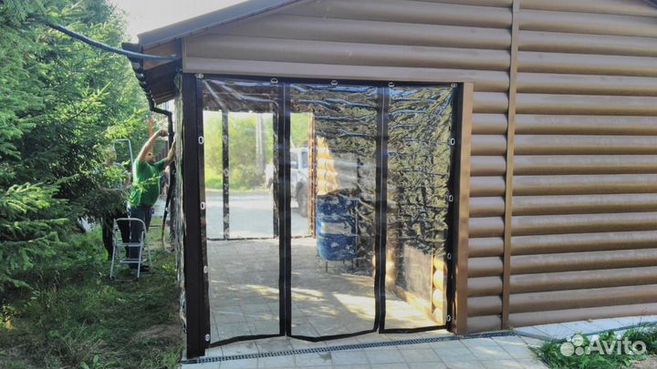 Мягкие окна своё производство