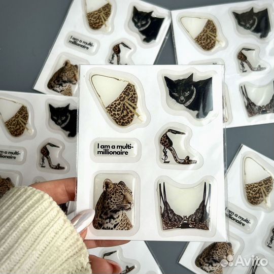 Наклейки 3D на телефон опт