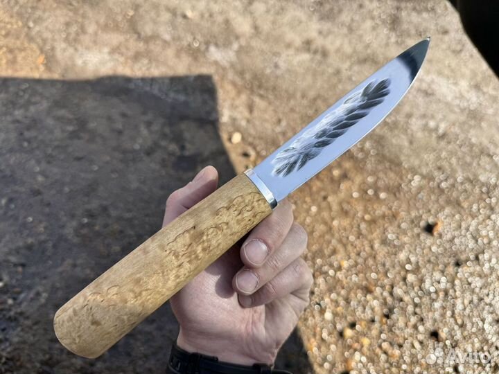Нож якутский охотничий