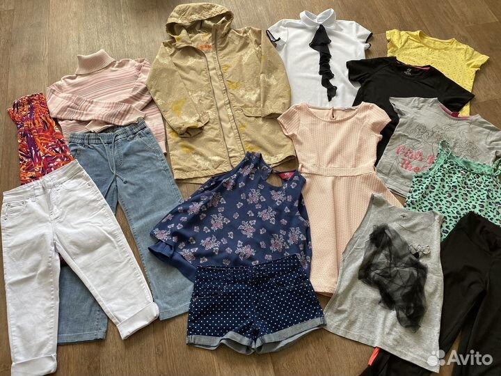Вещи пакетом на девочку