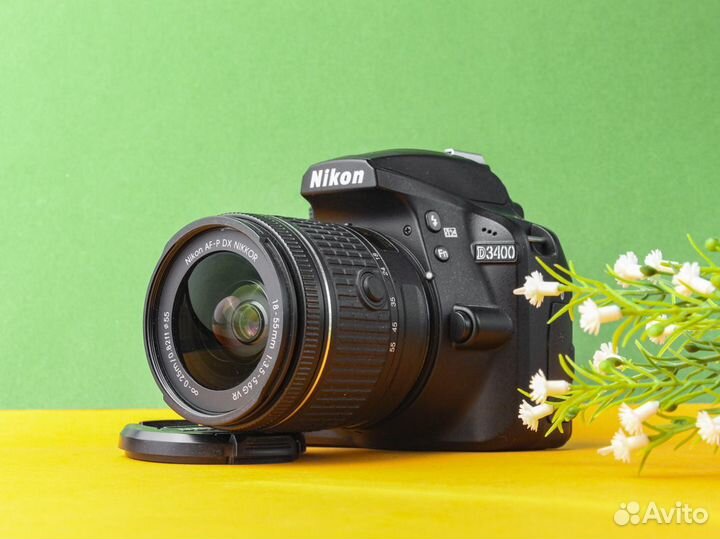 Фотоаппарат Nikon D3400 kit 18-55