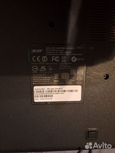 Ноутбук Acer в хорошем состоянии