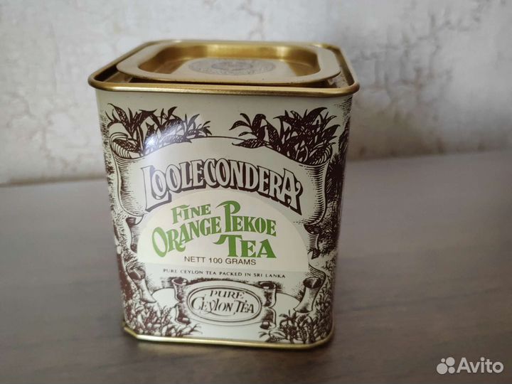 Жестяные коробки из под чая