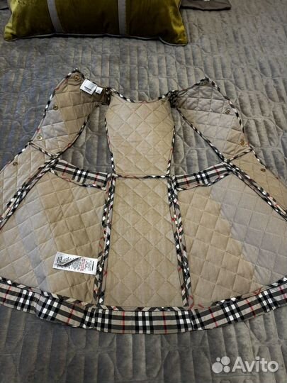 Стеганный сарафан burberry