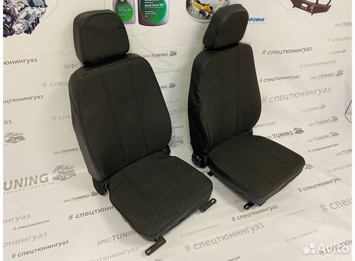 Чехлы сидений УАЗ 452, Буханка с 2016, 2 места