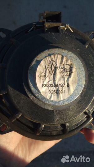 Динамики Renault 8200309487 B