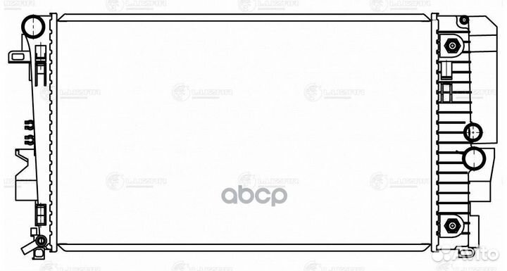 Радиатор MB viano/vita(W639) AT 03- охлаждения