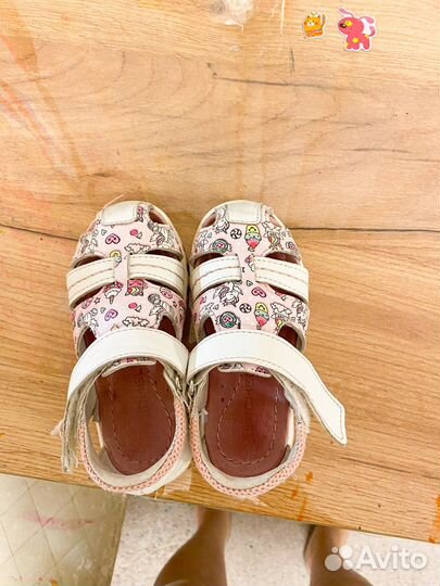Сандалии для девочки 24 размер
