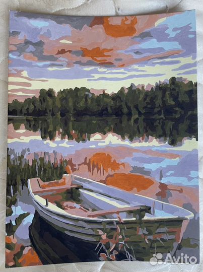 Нарисованные картины по номерам