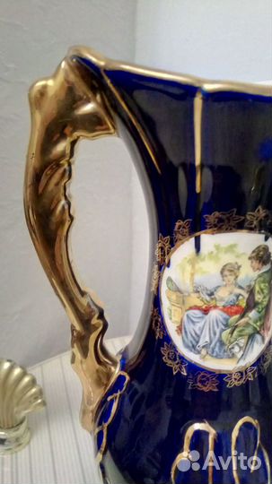 Ваза, фарфор, Мексика, винтаж