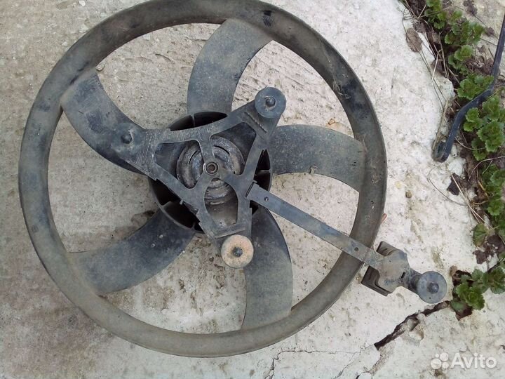 Вентилятор радиатора skoda fabia 1