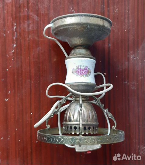 Торшер из СССР, 175см,лампа СССР