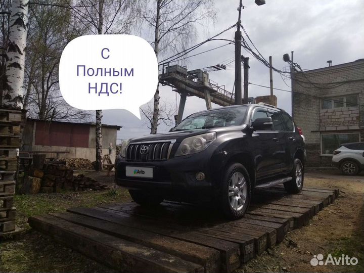 Toyota Land Cruiser Prado 3.0 AT, 2010, 521 000 км