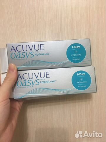 Линзы однодневные Acuvue oasys