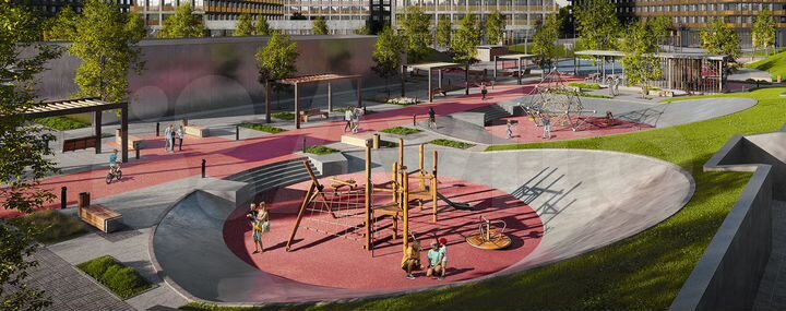 2-к. квартира, 54,5 м², 12/17 эт.