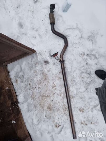 Passat b7 variant 1.4 выхлоп весь трап глушитель