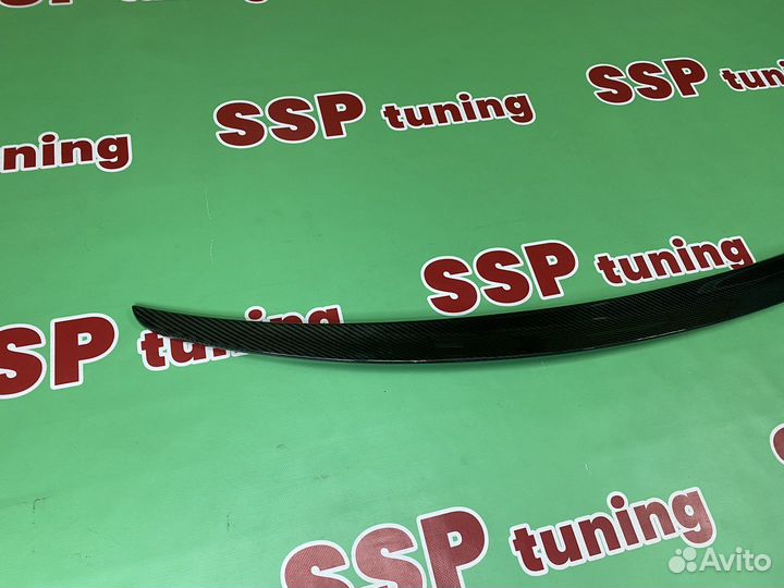 Спойлер для BMW G11 Performance, сухой карбон