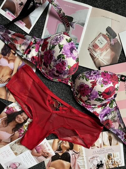 Комплекты Victorias Secret со стразами оригинал