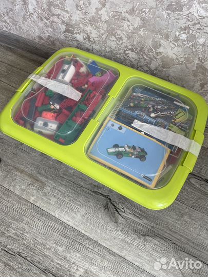 Лего оригинал россыпь в контейнере