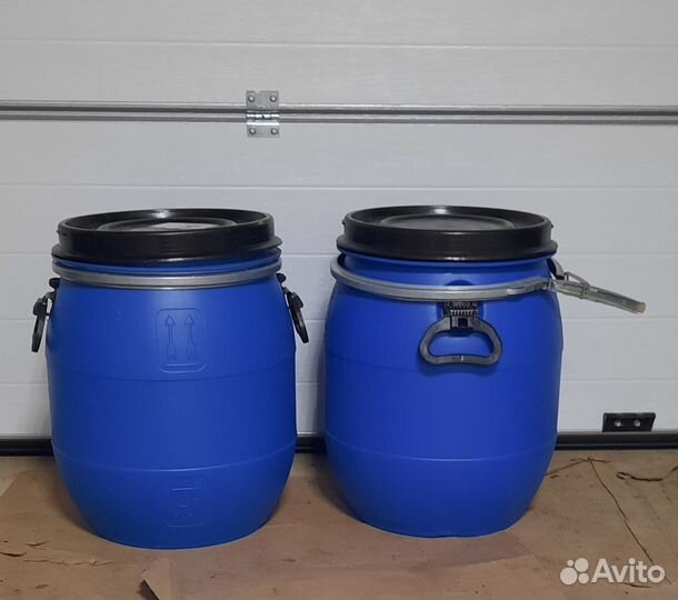 Бочка пластиковая пищевая 50л