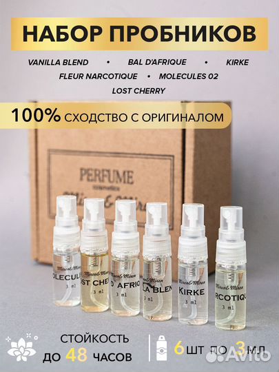 Набор пробников парфюма