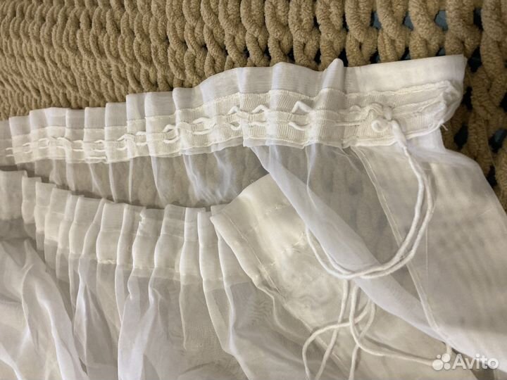 Тюль высота 130, ширина 450